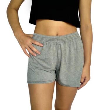 Imagem de Short Feminino Curto Soltinho Elástico Liso Viscolycra Pp ao Plus Size