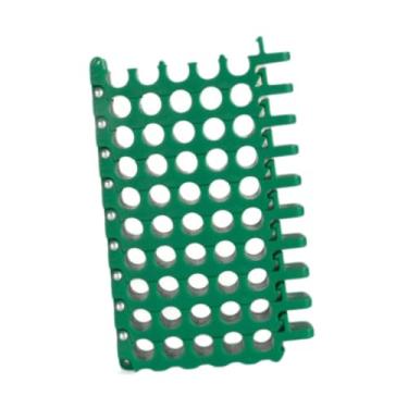 Imagem de Kokiya Ferramenta de organização de agrupadores de cabos, organizador de fios para sala de máquinas, cômoda de rede Ethernet, 5x9 Furos