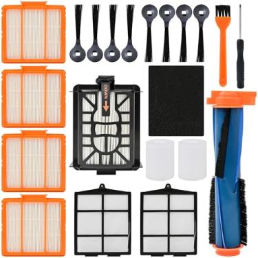 Imagem de DovLazm Peças de reposição para aspirador Shark AI AV2501AE RV2502AE RV2610WA AV2501S RV2520 AOUS AV2510 AOUS AV2511AE, kits de acessórios com escova principal, filtros, escovas laterais, pré-filtro,