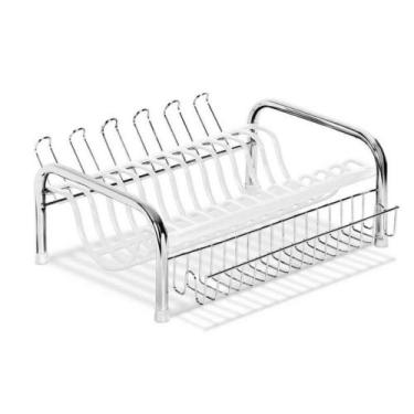 Imagem de Escorredor Pratos e Talheres com Porta Copos Prime Cama Branco - Nique