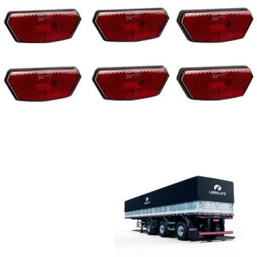 Imagem de 6 Lanterna Diamante Librelato LED Rubi Saída Fios - DW Componentes