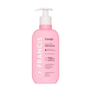 Imagem de Loção Hidratante Francis 200ml - Algodão, Ameixa, Cereja e Leite de Am