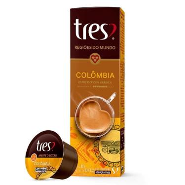 Imagem de Café Regiões Do Mundo Colombia, 10 Cápsulas Três Corações