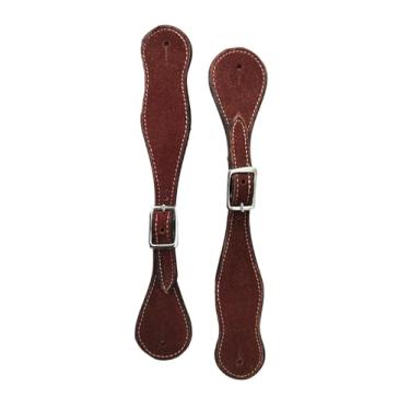 Imagem de WEMBILS Correias Esportivas Juvenis de Couro - Par Ajustável Durável e Elegante para Homens e Mulheres (Marrom)