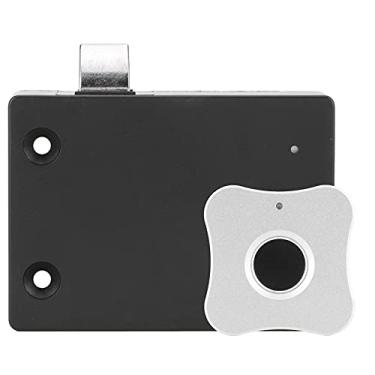 Imagem de Fechaduras de Porta Com Impressão Digital, Fechadura Com Impressão Digital Fechadura de Porta Com Impressão Digital Com Energia Móvel USB Externa Reconhecimento de Semicondutor