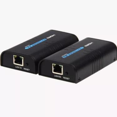 Imagem de * Kit Extensor Hdmi Até 120m 1 Unico Cabo De Rede Cat5 Cat6! - Lenkeng