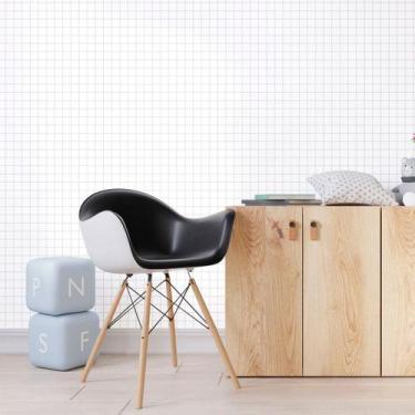 Imagem de Papel de Parede Adesivo Quadriculado N012001 0,58x2,5M - Adesivo BR