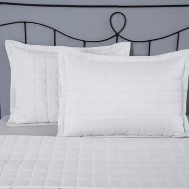Imagem de Porta Travesseiro Avulso Matelado 70cm x 50cm 1 Peça Poliéster Soft - 