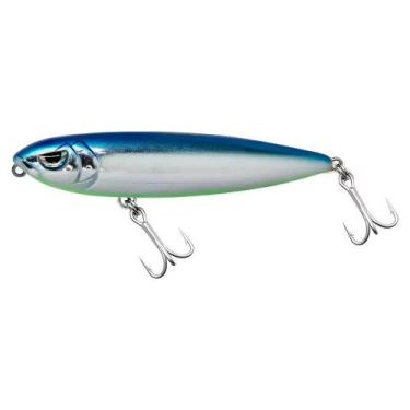 Imagem de Isca Artificial Mad Dog 12cm 26g Cromada Dorso Azul - Yara Cor 66