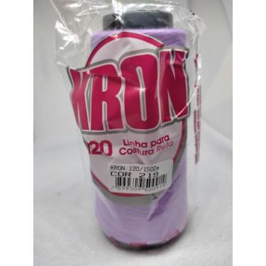 Imagem de Linha Para Costura Reta Kron 120-1500m lilas - Polycron