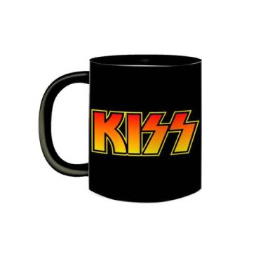 Imagem de Caneca de Porcelana Kiss Clássicos do Rock Internacional - VilelaGG