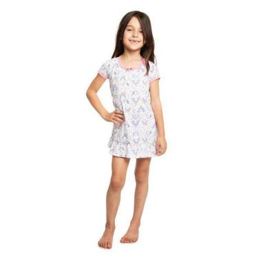 Imagem de Camisola Bicho Preguiça - VD Kids, Branco, 02