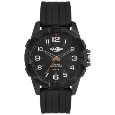 Imagem de Relógio Mormaii Masculino Ref: Mopc21jas/8l Esportivo Analógico Black