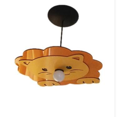 Imagem de Luminária Infantil Leão Safari - Hacads