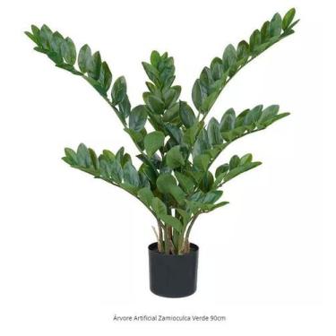 Imagem de Árvore Artificial Zamioculca Verde 90cm - FLORESCER DECOR