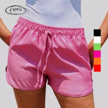 Imagem de short tactel feminino - k'gente primaverão, Rosa bebe, G