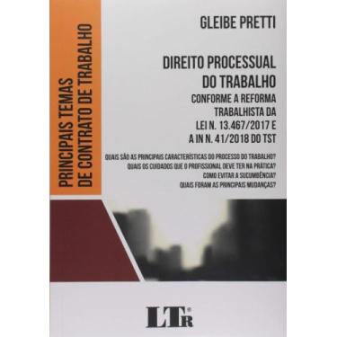 Imagem de Direito processual do trabalho - conforme a reforma trabalhista da lei