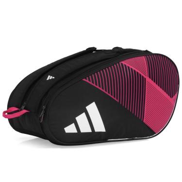 Imagem de Raqueteira Adidas Control 3.3 Padel e Beach Tennis Preta e Rosa