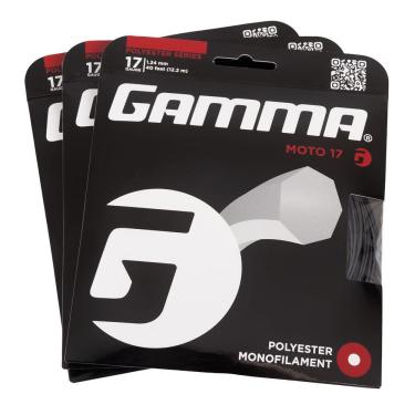 Imagem de Corda Gamma Moto 17L 1.24mm Preta - Pack com 03 Unidades