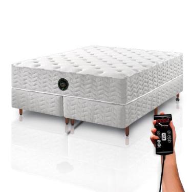 Imagem de Colchão HIBRIDO FIRME - LÁTEX FIRME - Latex Foam, BOX E KIT SPA, King 