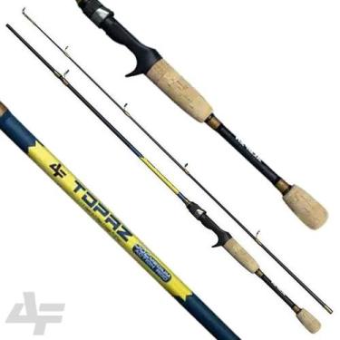 Imagem de Vara Carretilha Albatroz Topaz 562 (1,68mt / 6-12lbs) 2 Partes