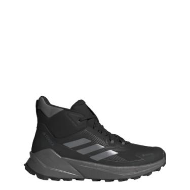 Imagem de adidas Tênis de caminhada masculino Terrex Trailmaker 2 Mid Gore-tex, Preto/cinza/cinza., 41