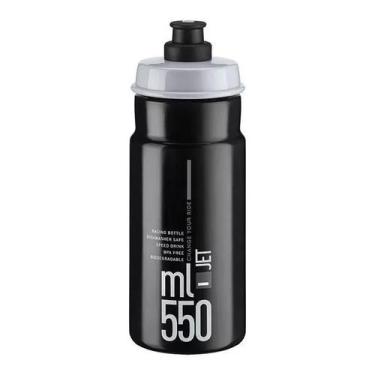 Imagem de Garrafa caramanhola elite jet 550ml preto logo cinza