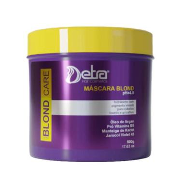 Imagem de Mascara matizadora Blond Care Detra 500 g