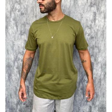 Imagem de Camiseta masculina algodão pima gola redonda premium manga curta - LIF