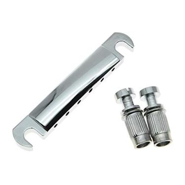 Imagem de KAISH Barra de parada para guitarra estilo LP Tune-o-Matic para Les Paul SG Chrome