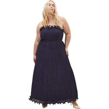 Imagem de City Chic Maxi Turlington feminino Citychic Plus Size, Meia-noite, 48
