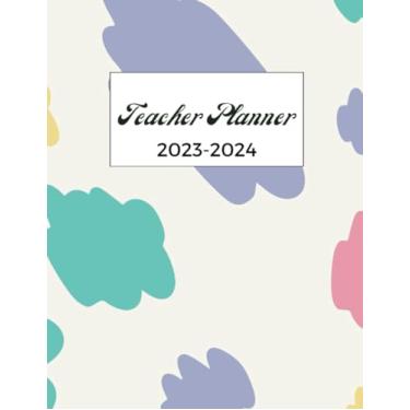 Imagem de Teacher Lesson Planner 2023-2024 8 Periods, 7 Day Lesson Planner, Weekly and Monthly Planner Include, The Perfect Planner to Start Your School Year