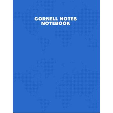 Imagem de Cornell Notes Notebook: Cornell Note Taking System Book For High School College And University Students With Blue Cover