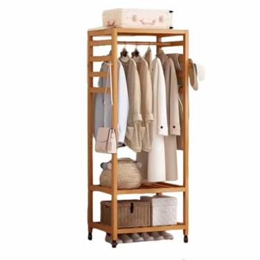 Imagem de Guarda-roupa Armário de guarda-roupa moderno e simples, para casa, quarto, montado, pano, dormitório, aluguel, armazenamento, armário, manto, racks armário