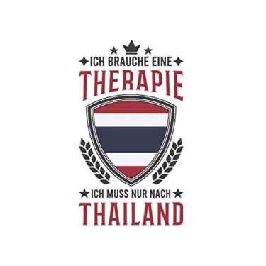 Imagem de Thailand Reise Notizbuch: Thailand Urlaub Reise Geschenk / 6x9 Zoll / 120 ausfüllbare Seiten