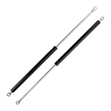 Imagem de Motoforti Suportes de elevação universais Struts Window Toolbox Molas a gás 20 polegadas/500 mm 45.4 kg/445N/45kg Preto 2 peças