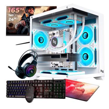 Imagem de Pc Gamer Completo Ryzen 5 5600GT, 16GB 3200Mhz, (Radeon Vega 7 Integrado), A520M, SSD 480GB M.2, 500W 80 Plus, 3 fans RGB, Neologic - NLI89057