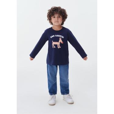Imagem de Calça Jeans Baggy Infantil Menino Toddler Hering Kids-Masculino