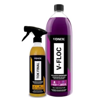 Imagem de Vonixx Kit Automotivo, Shampoo V-floc 1,5L e Cera Rápida Tok Final 500ml