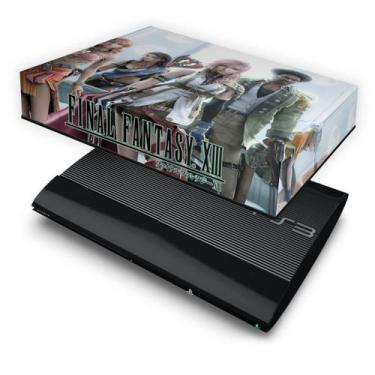 Imagem de Capa Compatível PS3 Super Slim Anti Poeira - Final Fantasy Xiii 2 - Po