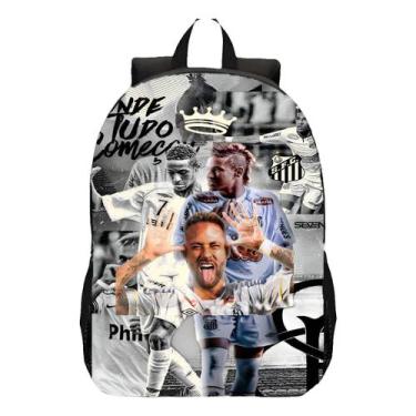Imagem de Mochila Bob Marley Flamengo Corinthans Neymar Estevão Palmei - Shelle,