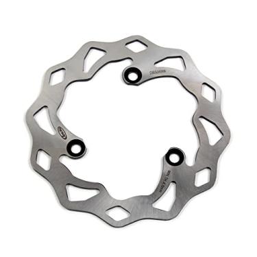 Imagem de 1 peça de rotor de disco de freio traseiro compatível com Kawasaki Ninja 250R EX250J 2008-2012, peças de acessórios de reposição para motocicletas