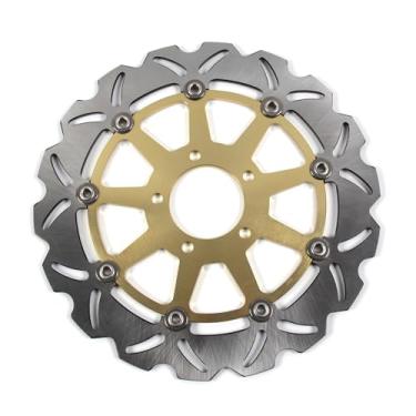 Imagem de 1 peça de disco de freio dianteiro flutuante compatível com CAGIVA MITO 125 1991-1994, MITO 525 125 2006 2007, MITO EV 125 1995-2007, MITO SP525 125 2006-2010, peças de acessórios de motocicleta