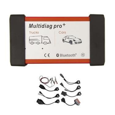 Imagem de Aparelho de diagnóstico OBD2 2021.11 Auto Scanner VD150 TCS Multidiag USB Bluetooth 2020.23 com keygen OBDII Code Equipamento de processamento de dados para caminhão de carro (com cabos de carro)