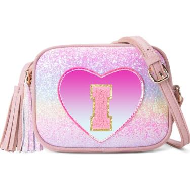 Imagem de OYLOLA 3, 4, 5, 6, 7, 8 anos, presente de aniversário, bolsa para meninas, bolsa infantil para meninas, Colorido, I