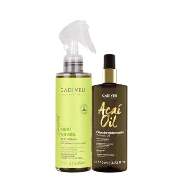 Imagem de Kit Cadiveu Professional Essentials Maxi Ondas e Açaí Oil 110 (2 produtos)