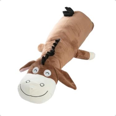 Imagem de Travesseiro Xuxão Nasa Bicho Pelúcia Burro Grande (Marrom)