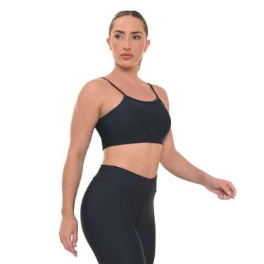 Imagem de Top Basic Olympikus Feminino, Azul, G