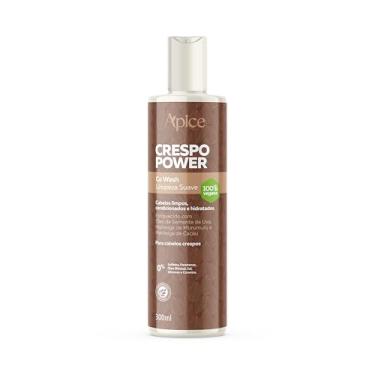 Imagem de Ápice Co Wash Limpeza Suave Crespo Power | Limpeza Condicionante com Óleo de Semente de Uva e Manteigas Vegetais para Cabelos Crespos | 300ml