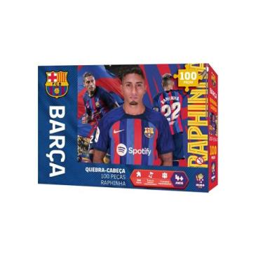 Imagem de VAR Coleção 1x Quebra-Cabeça Barça 100 Peças - Mimo Toys